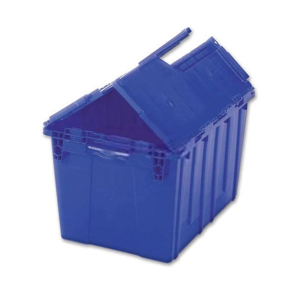 Orbis FP075 Flipak Distribution Container - 19-11/16 x 11-13/16 x 7-5/16 Blue FP075-BL - main